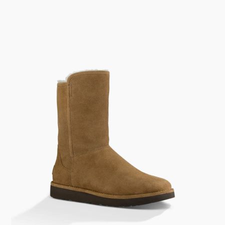 UGG Abree II Short - Boots Dame - Khaki (NO-E869)